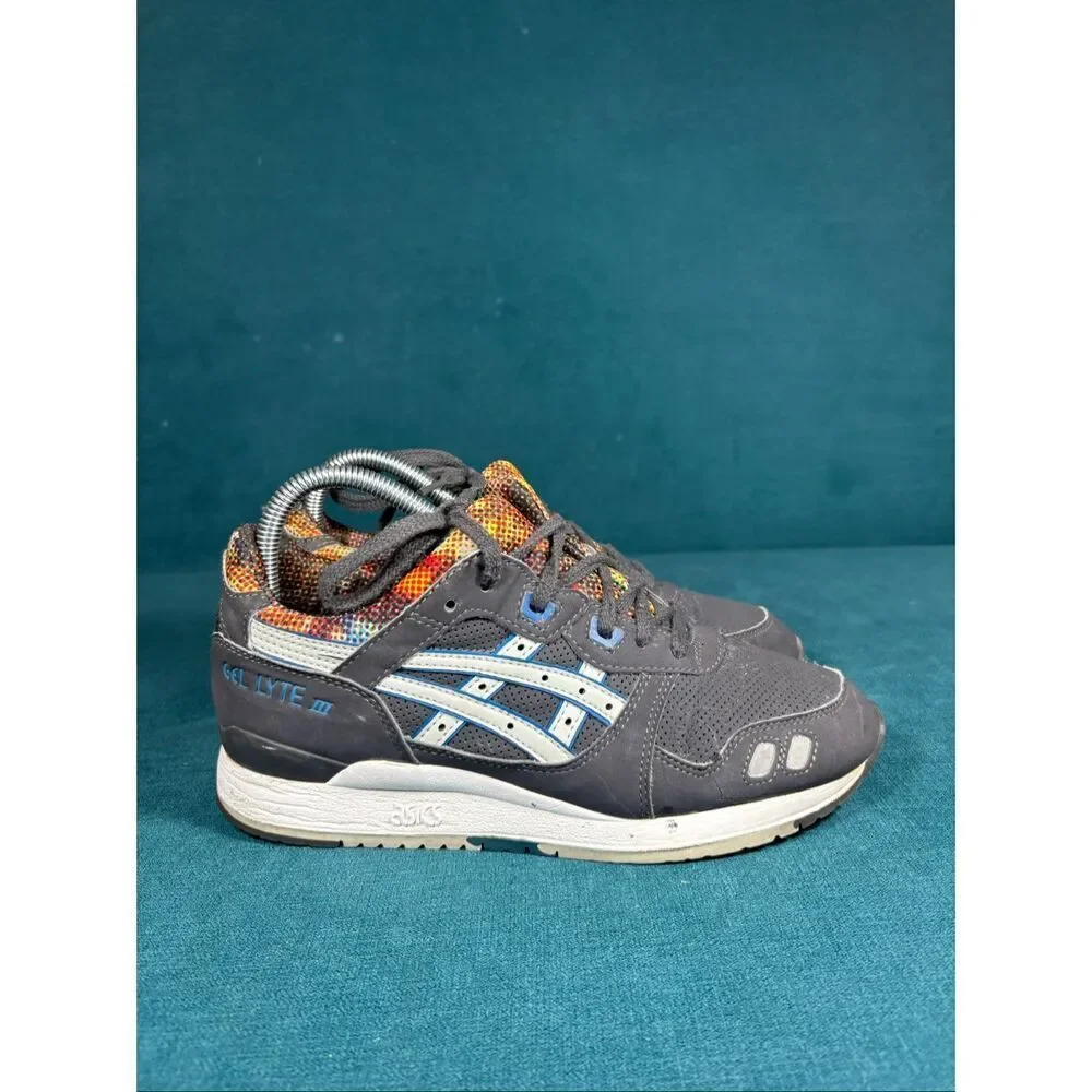 ASICS Gel Lyte III H499Y Women’s Size 7.5 Grey Blue Casual Sneakers Retro Runnin
